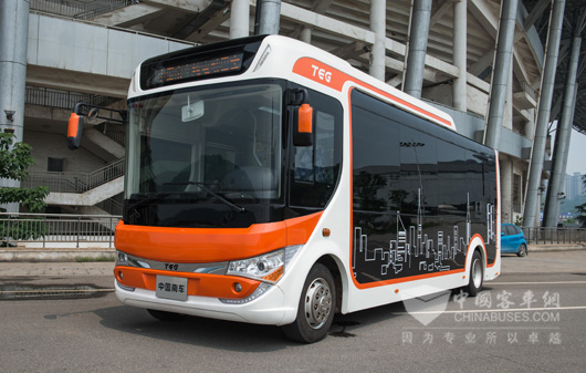 时代电动8米纯电动客车