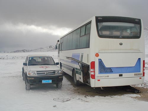 雪域高原上的宇通服务