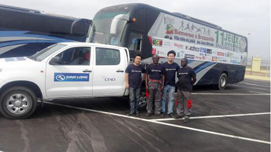 试运行近一年，成功获得客户信任的金龙大巴