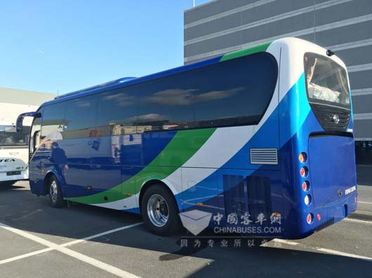 三辆展车抵达比利时KORTRIJK