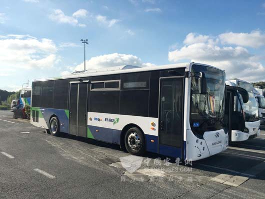 三辆展车抵达比利时KORTRIJK