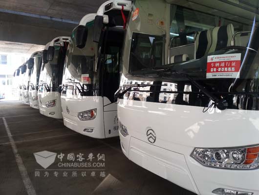 金旅客车服务第24届金鸡百花电影节