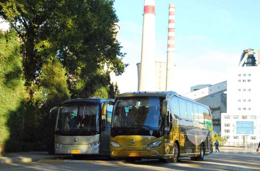 亚星金刚团体车在哈尔滨投入使用