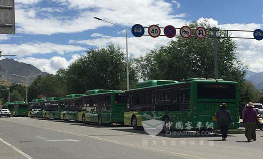 宇通公交拉萨圣城独领风骚