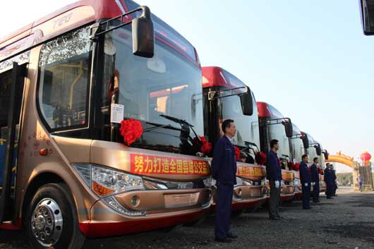 中车时代电动“高铁级”纯电动客车入驻赤壁