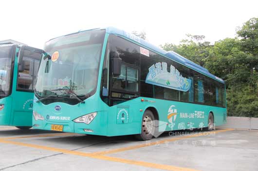 比亚迪K9深圳运营