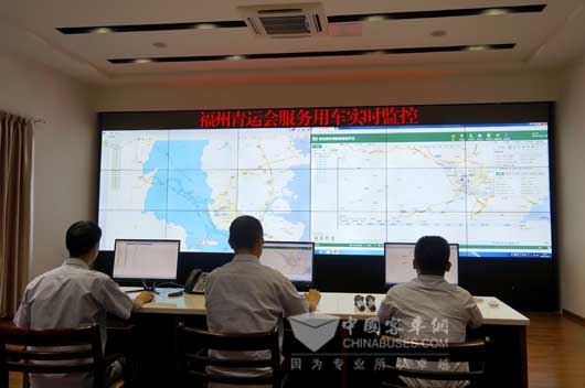 金旅车辆运行管理监控中心