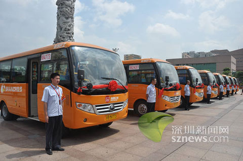 深圳福永“小支线巴士”试点运营