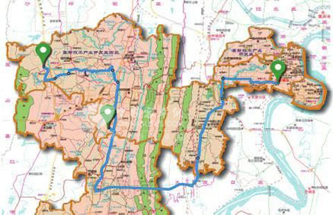 九龙坡两条旅游公交线串起全区主要景点