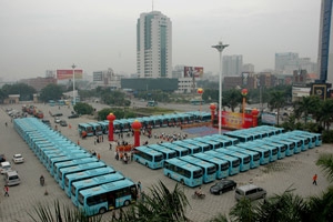 广州下半年投入200余台LNG城市公交车