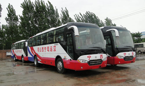 汉运司宁西有限公司购买的中通燃气客车