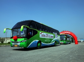 黄海客车成为天津卫视活动指定用车