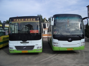 黄海客车——铁煤集团通勤专用车