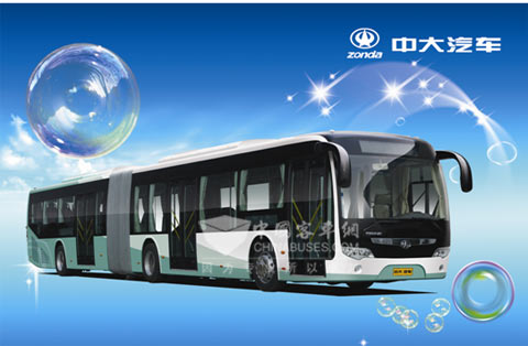 中大18米铰接式大容量城市客车