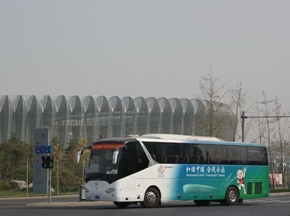 500辆中通客车服务全运 车辆故障排除只要30分钟