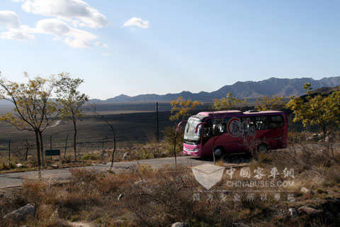 新捷冠穿行于西北大地