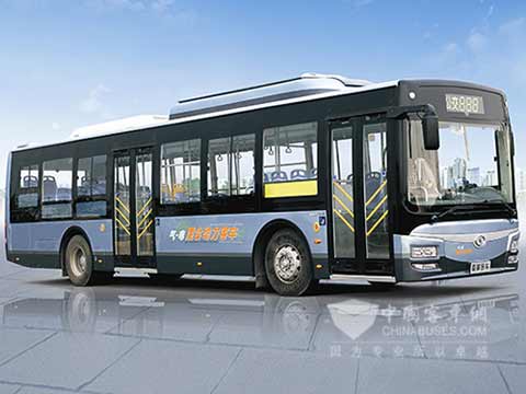 成都客车厂生产的CDK6122CHEV气电混合动力城市客车
