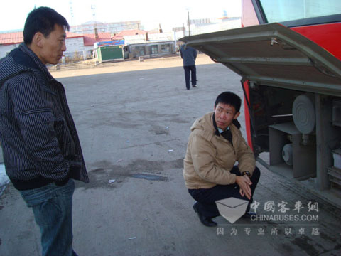 宇通启动暖风服务活动