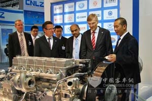 潍柴动力绽放德国汉诺威商用车展