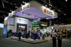 潍柴展台及展品