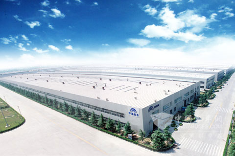 郑州宇通厂区鸟瞰