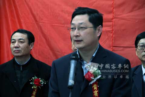 江淮客车新产品推荐会现场