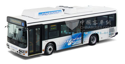 日野蓝带混合动力城市客车(Hino Blue Ribbon)