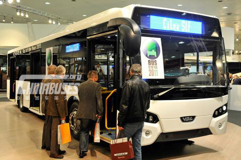 第63届汉诺威商用车展现场展车图片报道——VDL 客车