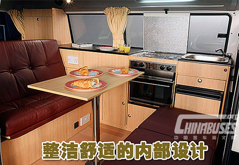 大众巴士露营车内部