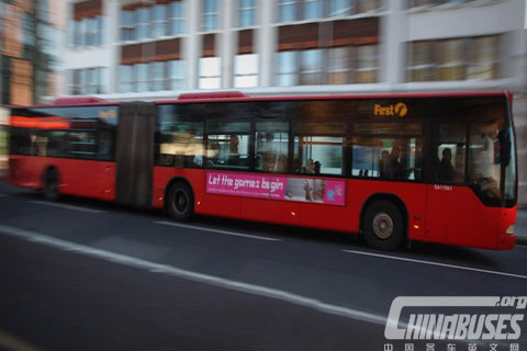 最后一辆铰接式公交车即将退役