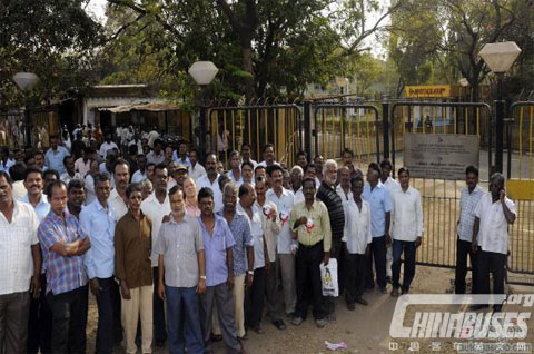 邓禄普印度工厂因工人动乱暂时停工