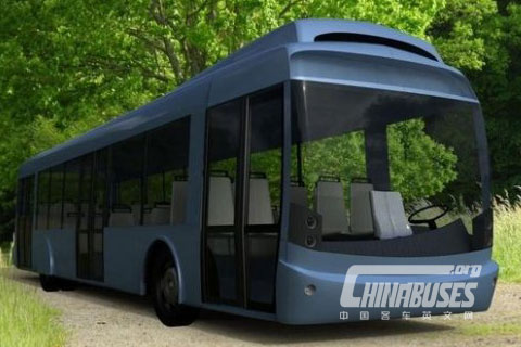 纯墨西哥式混合动力巴士