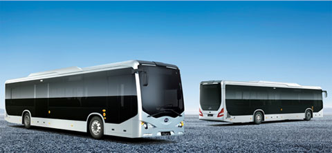   比亚迪纯电动大巴