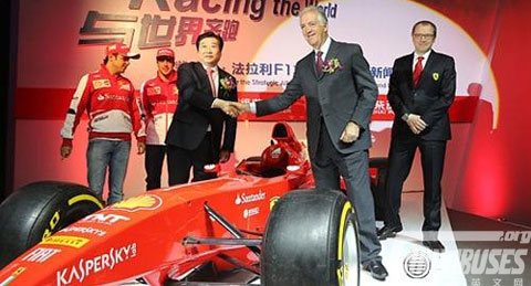 高调赞助法拉利 潍柴借机加快国际化