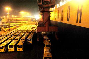 Lianyungang wharf export to Saudi Arabia