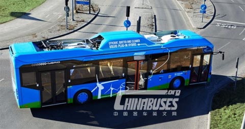 沃尔沃混合动力客车加入哥德堡60号公交线路运营