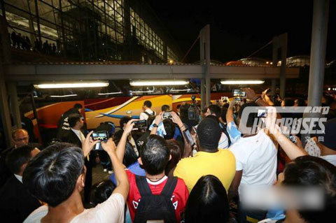 百路佳客车荣耀出征：为阿根廷足球国家队提供接送服务