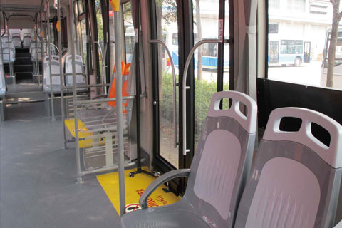 出口车型：申沃客车SWB6180