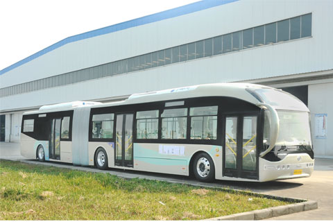 出口车型：中大客车YCK6180BEVC