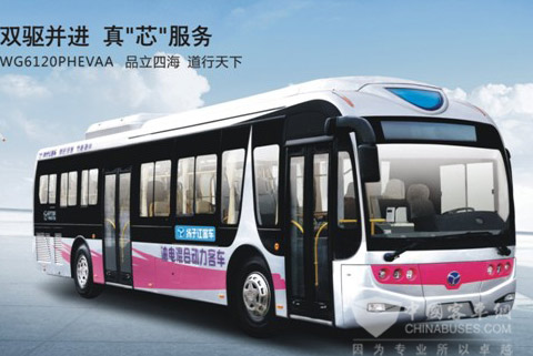 扬子江客车WG6120PHEVAA