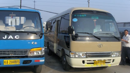 2007年5月江淮考斯特23座.单位车