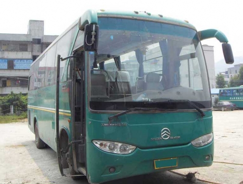 低价转让08年2月29座金旅6896E5G，适合做客运或旅游 
