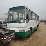 02年57座的黄海大客车,单位一手车.