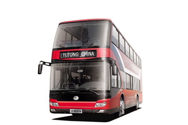 宇通ZK6116HNGSAA双层公交车（天然气国四10-78座）