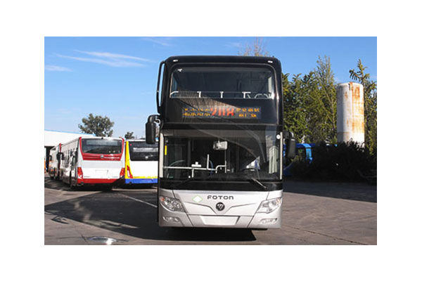 福田欧辉BJ6128C8BCD公交车（天然气国五24-69座）