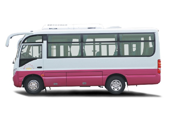 东风超龙EQ6607CTV公交车（柴油国五11-19座）