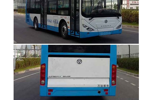 奇瑞万达WD6105EHEV公交车（天然气/电混动国五21-33座）