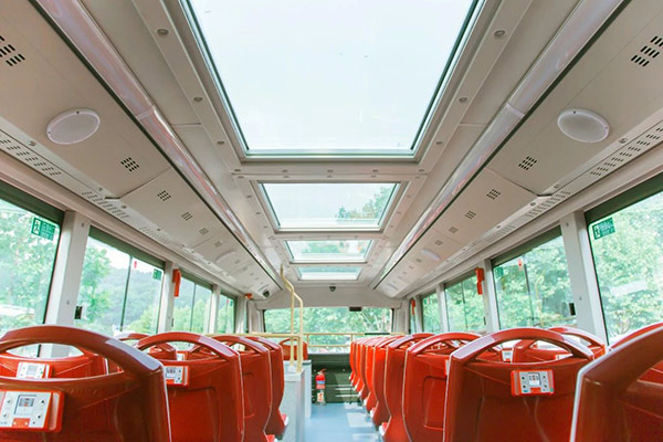 南京金龙NJL6100GSEV1双层公交车（纯电动11-59座）