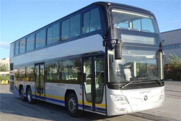 福田欧辉BJ6128C8BJD双层公交车（柴油国五38-68座）