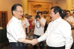 温家宝总理接见潍柴动力董事长谭旭光